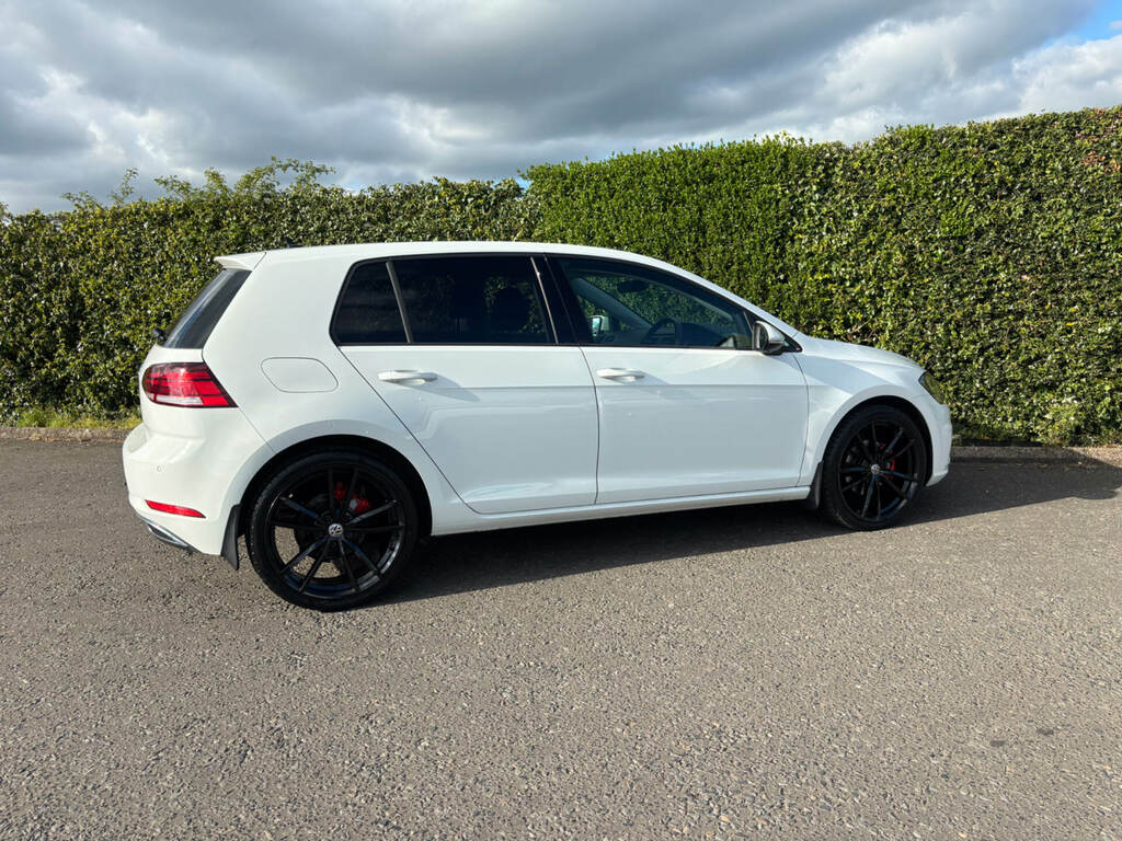Volkswagen Golf 1.6 Tdi Se Nav NK68YLM White #5