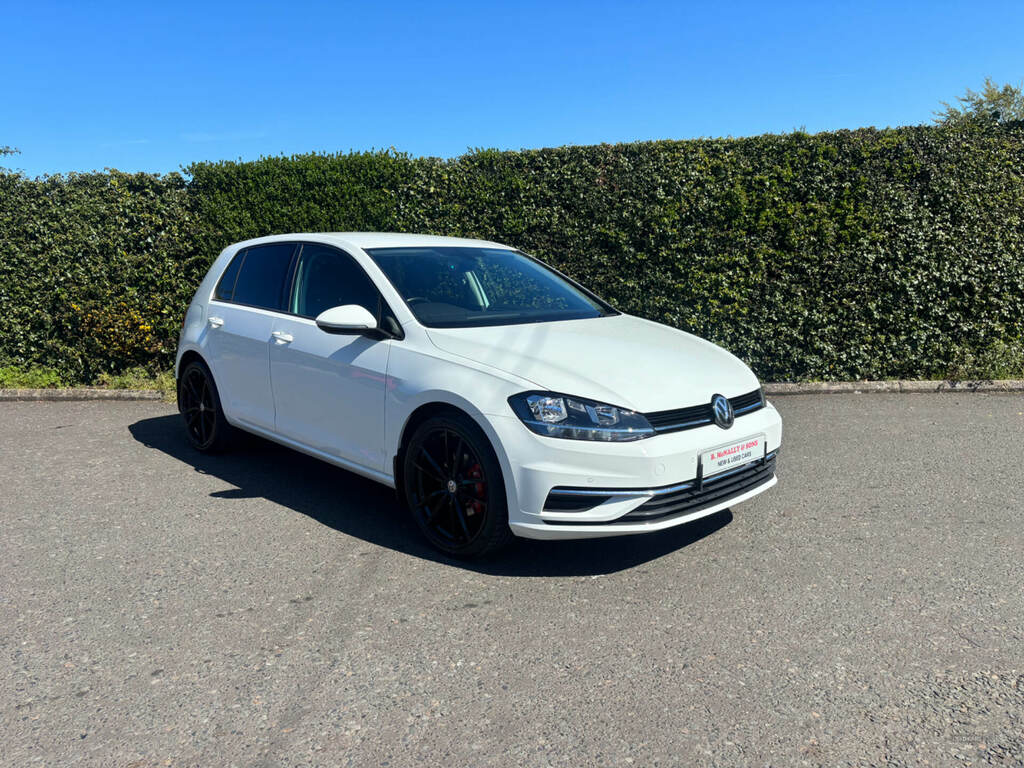 Volkswagen Golf 1.6 Tdi Se Nav White