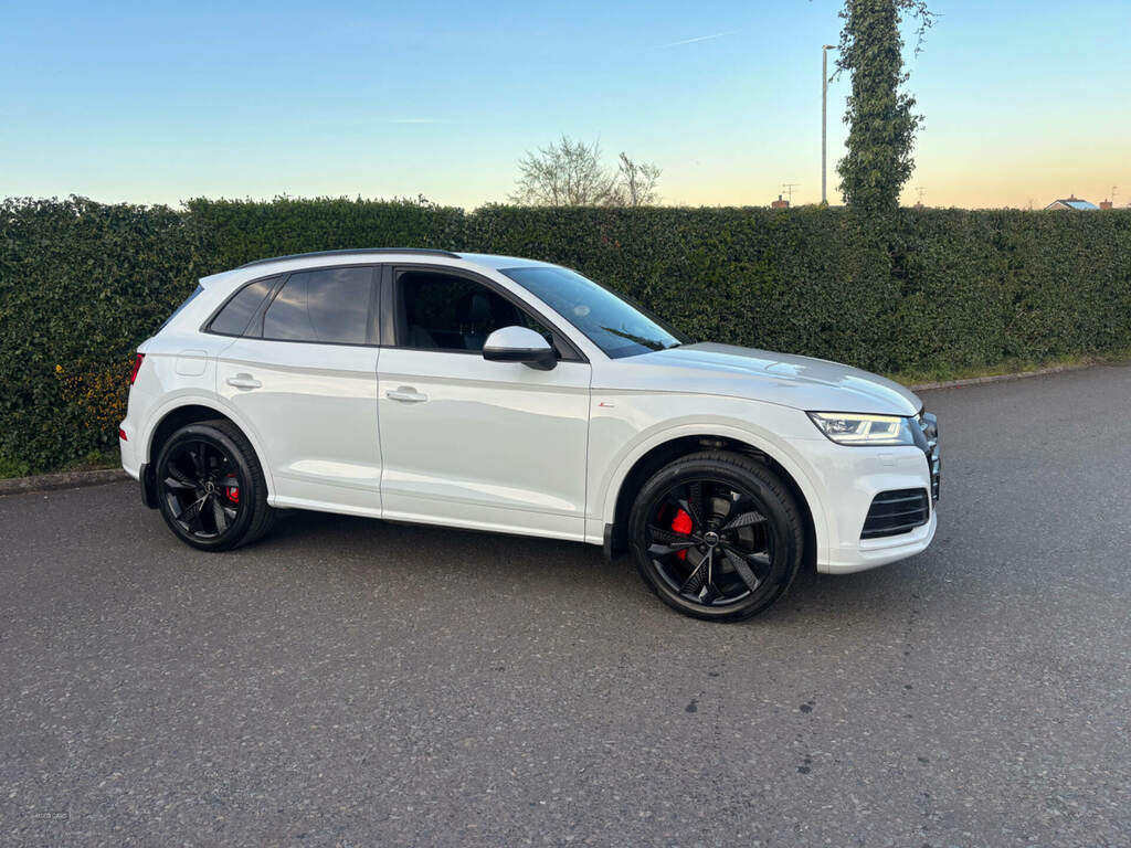 Audi Q5 40 Tdi Quattro S Line S Tronic KV19WBH White #4