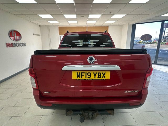 SsangYong Musso 2.2D Ex Pickup Double Cab 4Wd Euro MF19YBX Red #6