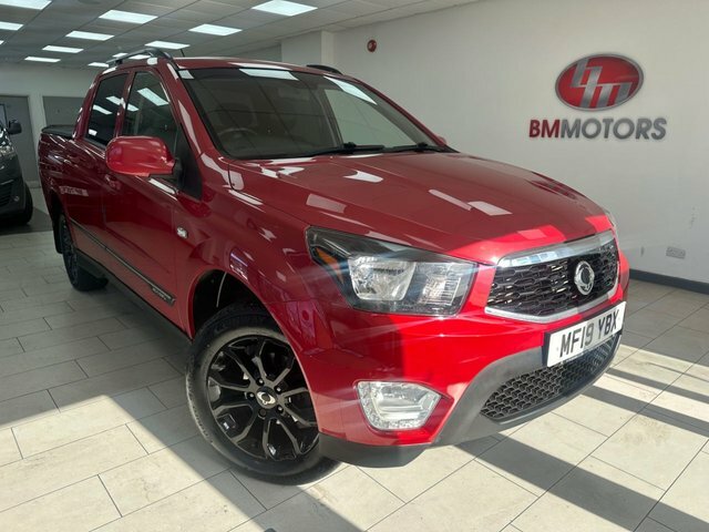 SsangYong Musso 2.2D Ex Pickup Double Cab 4Wd Euro Red