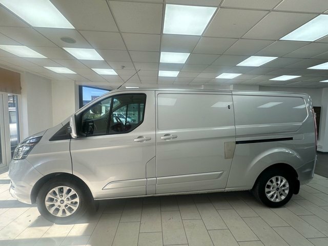 Ford Transit Custom 2.0 300 Ecoblue Limited Panel Van Manua WO68ZBE Silver #3