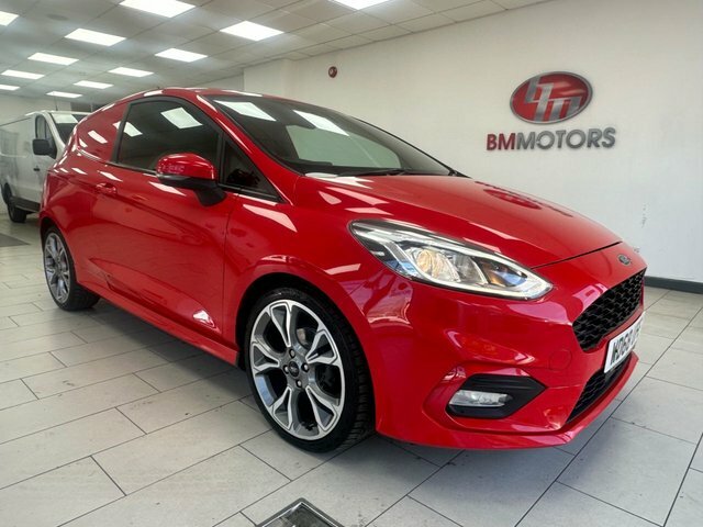 Ford Fiesta Van 1.5 Tdci Sport Car Derived Van Manu WD68UFE Red #5