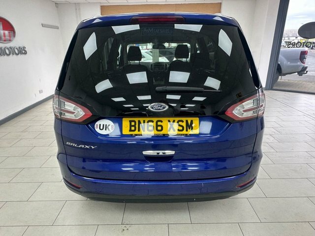 Ford Galaxy 2.0 Tdci Titanium Mpv Powershift Euro 6 BN66XSM Blue #3