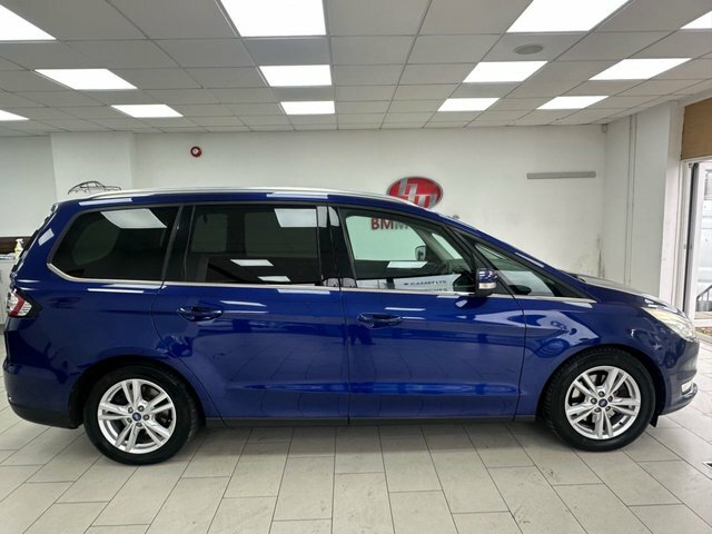 Ford Galaxy 2.0 Tdci Titanium Mpv Powershift Euro 6 BN66XSM Blue #2