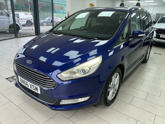 Ford Galaxy 2.0 Tdci Titanium Mpv Powershift Euro 6 BN66XSM Blue #6