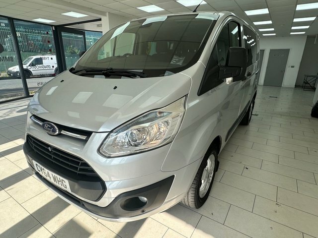 Ford Transit Custom 2.2 Tdci 290 Trend Combi Van L2 CV64WHG Silver #3
