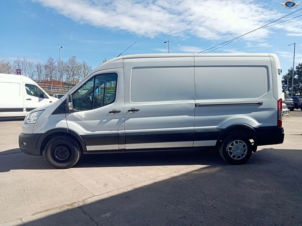 Ford Transit Custom 2.0 Transit Trend Van 350 L3 2.0L Ecoblue 130Ps Fw YS71KWT White #4