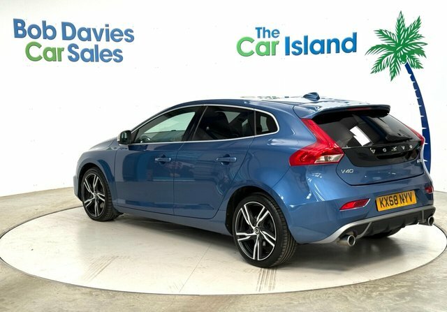 Volvo V40 D3 R-design Pro Hatchback KX68NYV Blue #6