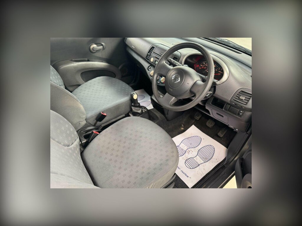 Nissan Micra 1.2 16V S Hatchback 143 Gkm, 7 Grey