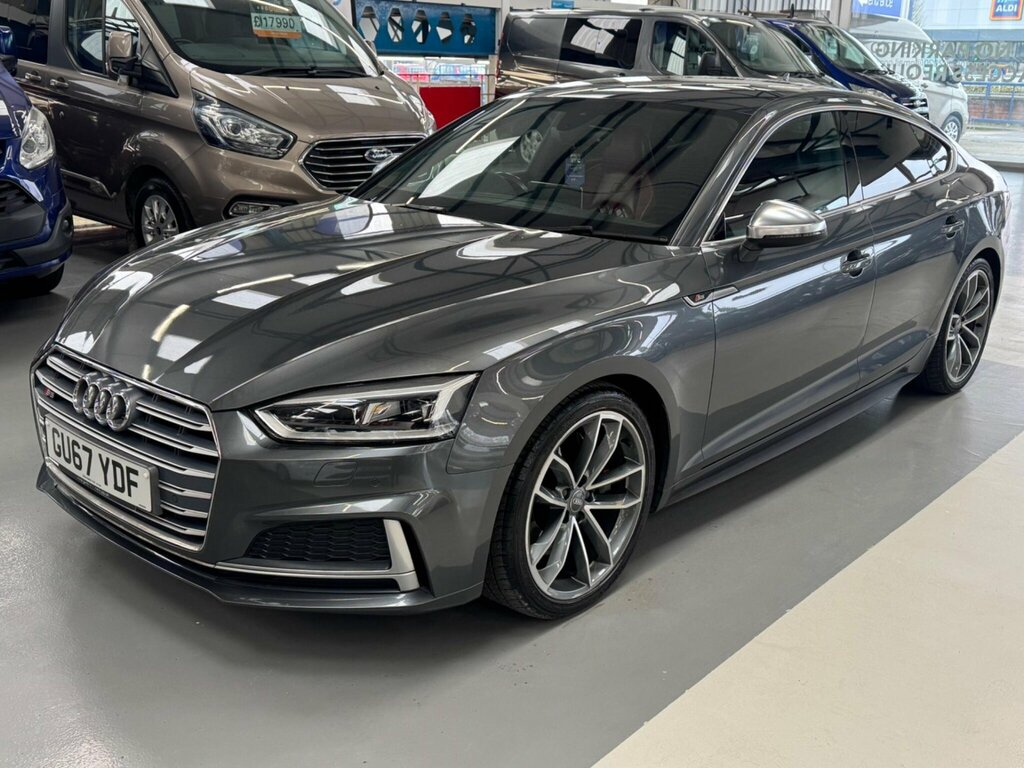 Audi S5 3.0 Tfsi V6 Sportback Tiptronic Quattro Euro 6 S GU67YDF Grey #3