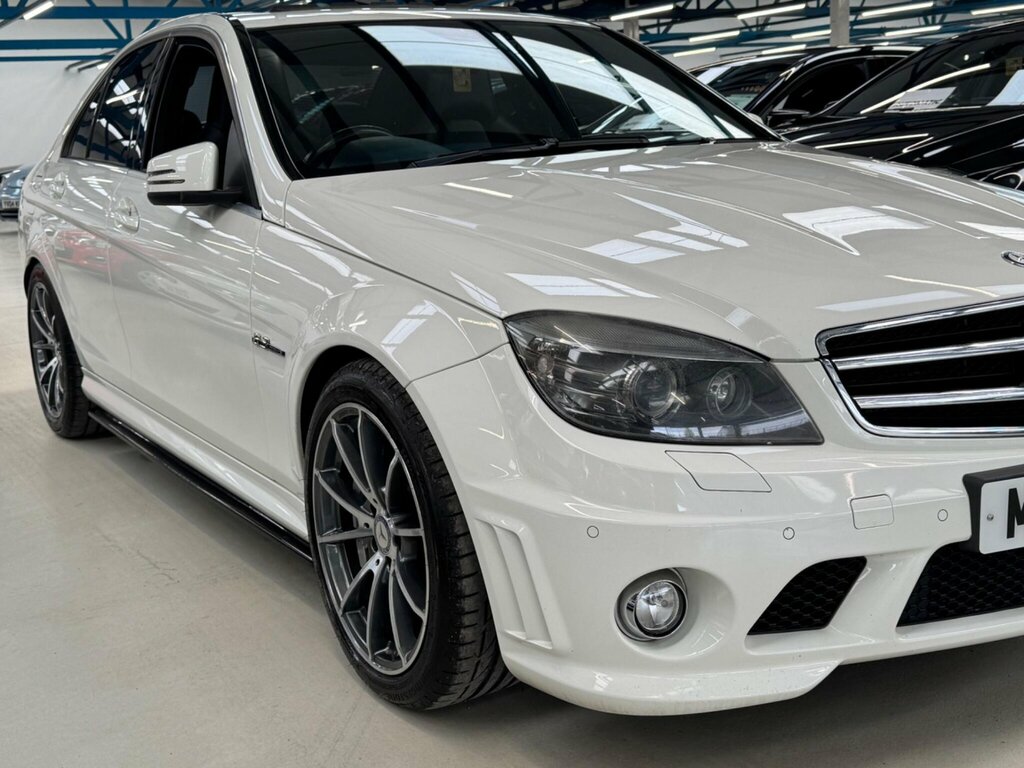 Mercedes-Benz C Class 6.3 C63 V8 Amg G-tronic Euro 5 White #3
