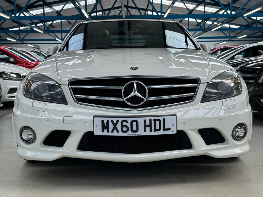 Mercedes-Benz C Class 6.3 C63 V8 Amg G-tronic Euro 5 White #5