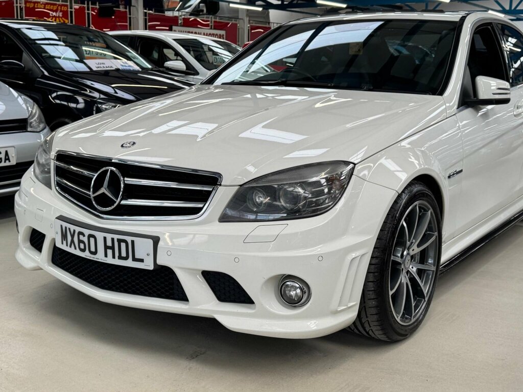 Mercedes-Benz C Class 6.3 C63 V8 Amg G-tronic Euro 5 White #2