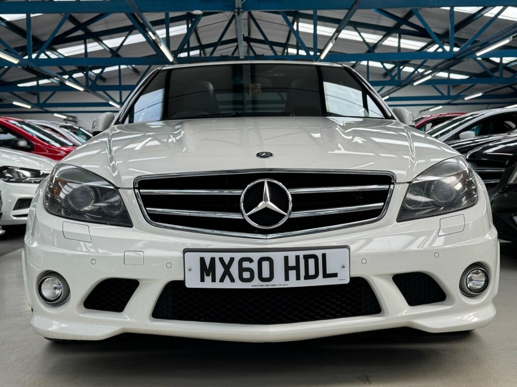 Mercedes-Benz C Class 6.3 C63 V8 Amg G-tronic Euro 5 White #6