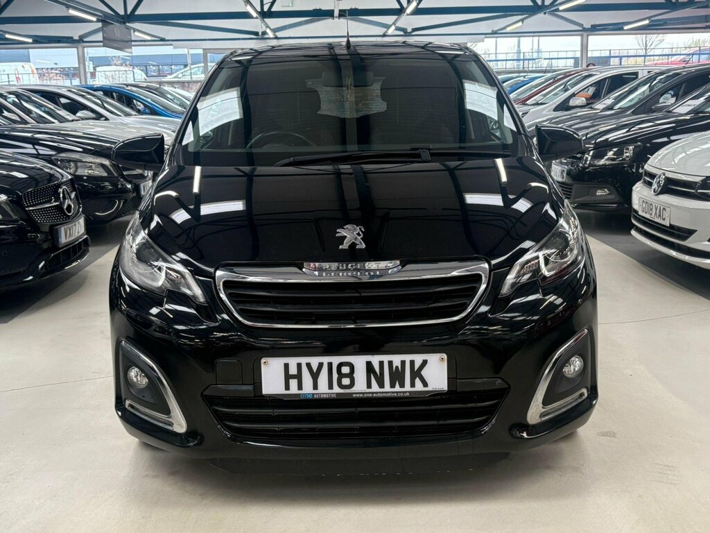 Peugeot 108 1.2 Puretech Allure Euro 6 HY18NWK Black #6