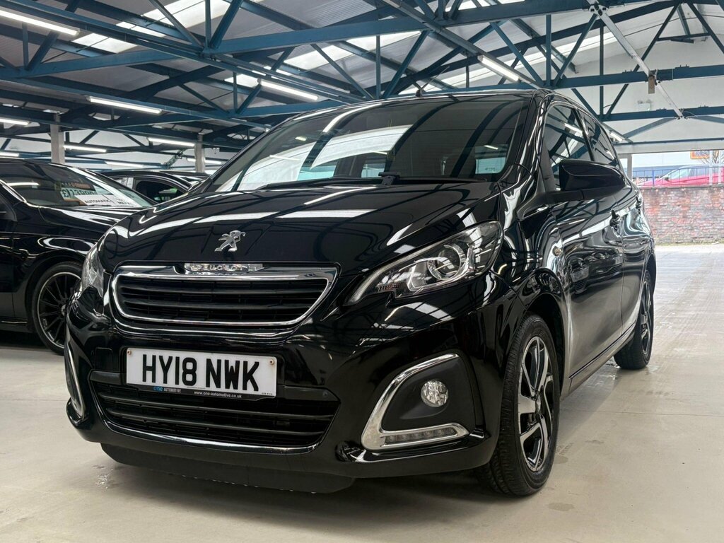 Peugeot 108 1.2 Puretech Allure Euro 6 HY18NWK Black #3