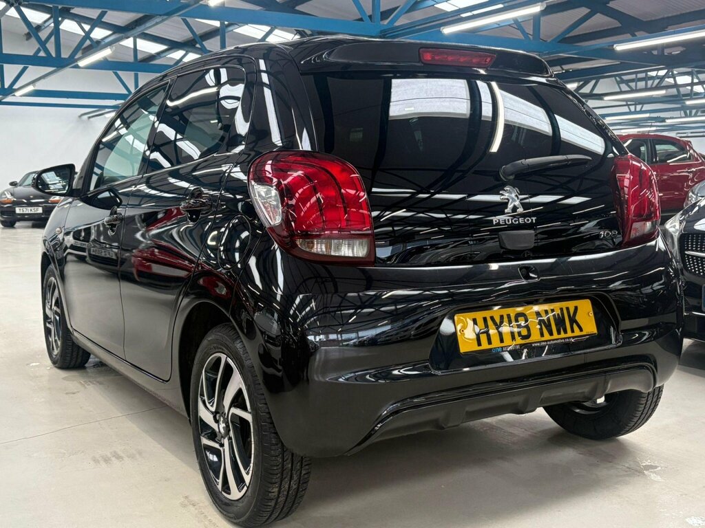 Peugeot 108 1.2 Puretech Allure Euro 6 HY18NWK Black #4