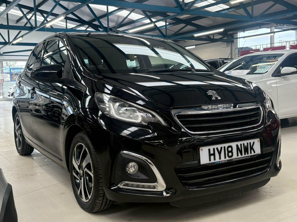 Peugeot 108 1.2 Puretech Allure Euro 6 HY18NWK Black #2