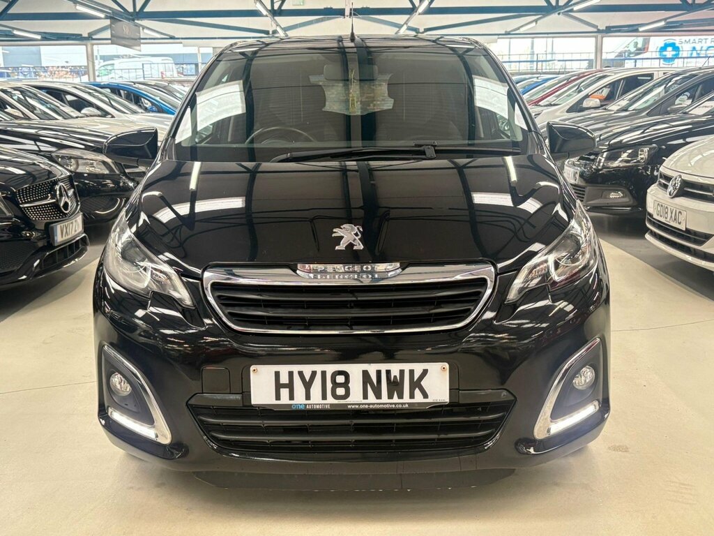 Peugeot 108 1.2 Puretech Allure Euro 6 HY18NWK Black #5