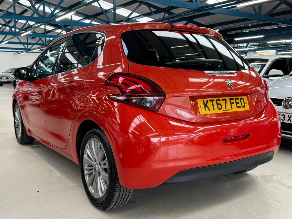 Peugeot 208 1.2 Puretech Allure Euro 6 Ss KT67FEO Orange #4