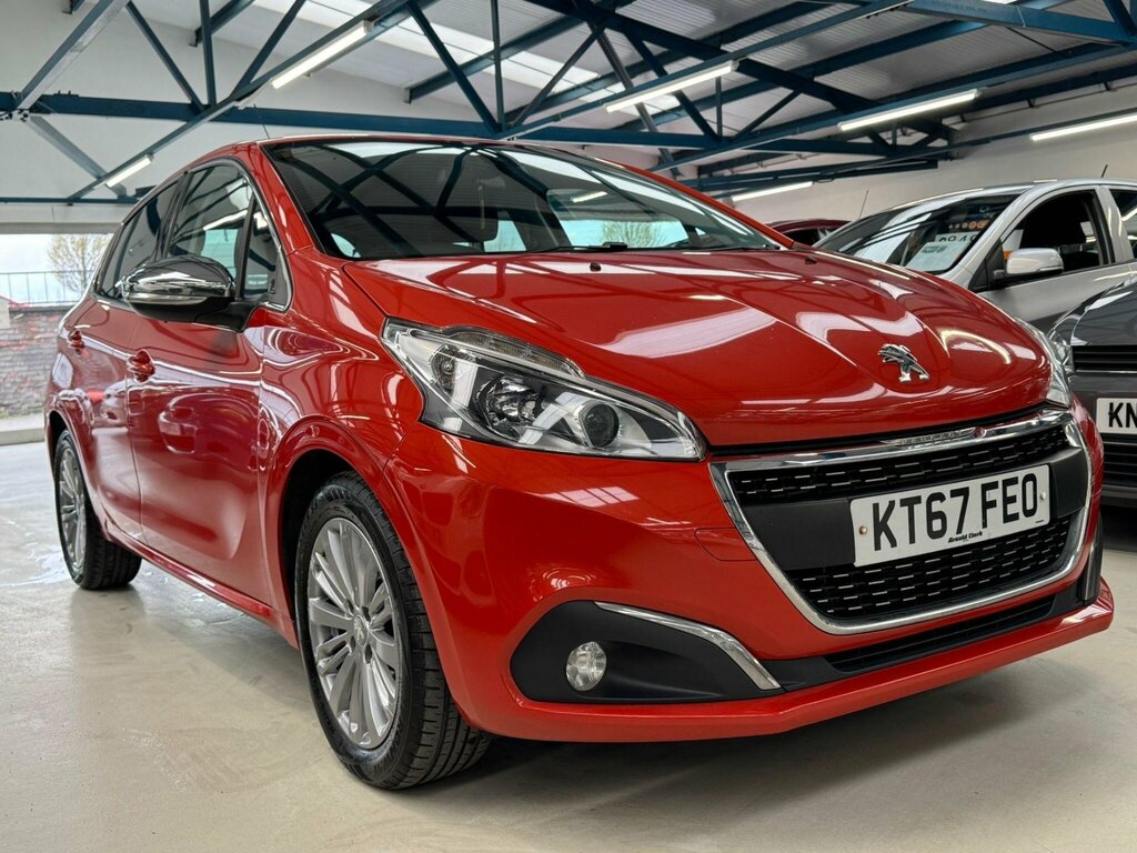 Peugeot 208 1.2 Puretech Allure Euro 6 Ss KT67FEO Orange #5