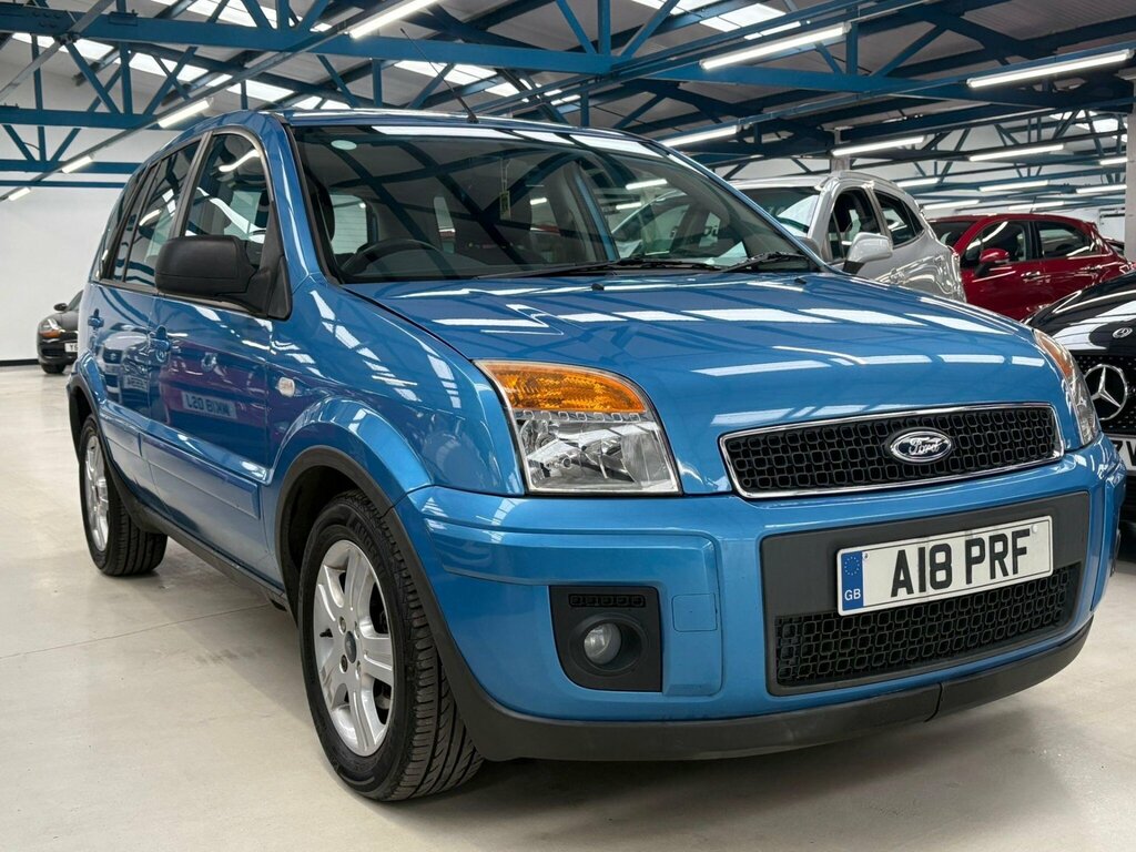 Ford Fusion 1.6 Zetec Blue #5