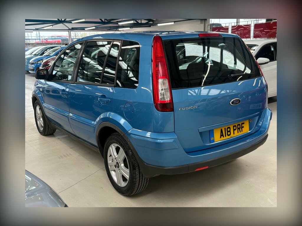 Ford Fusion 1.6 Zetec Blue #4