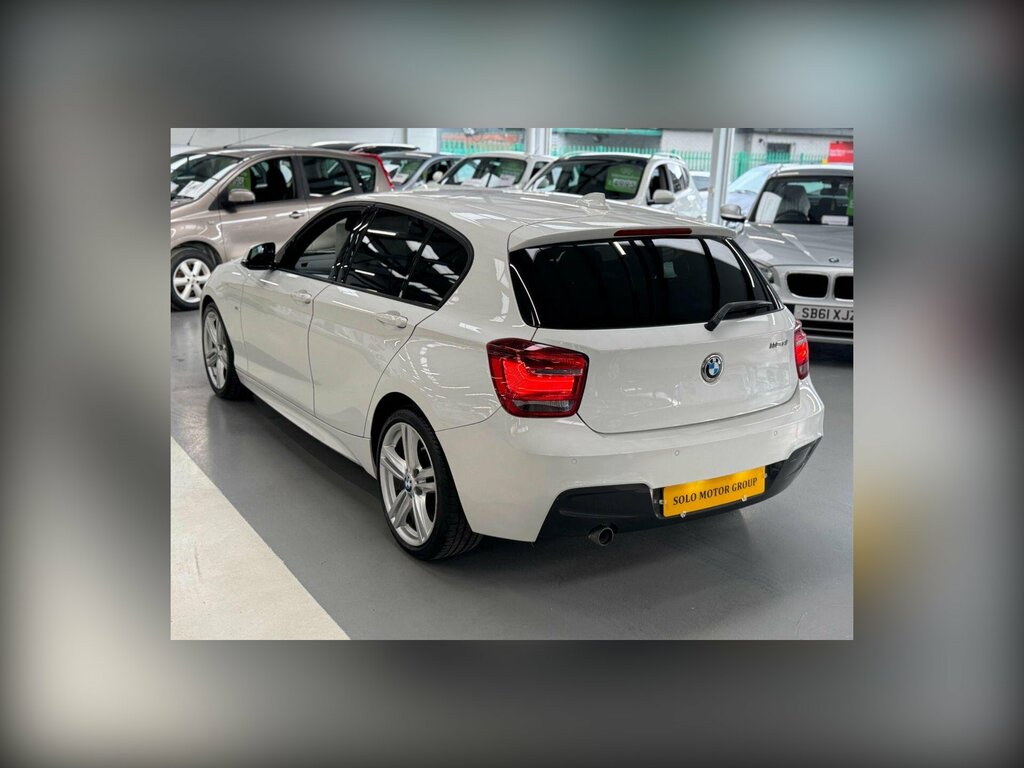 BMW 1 Series 2.0 116D M Sport Hatchback Euro 5 NV64ZVE White #6