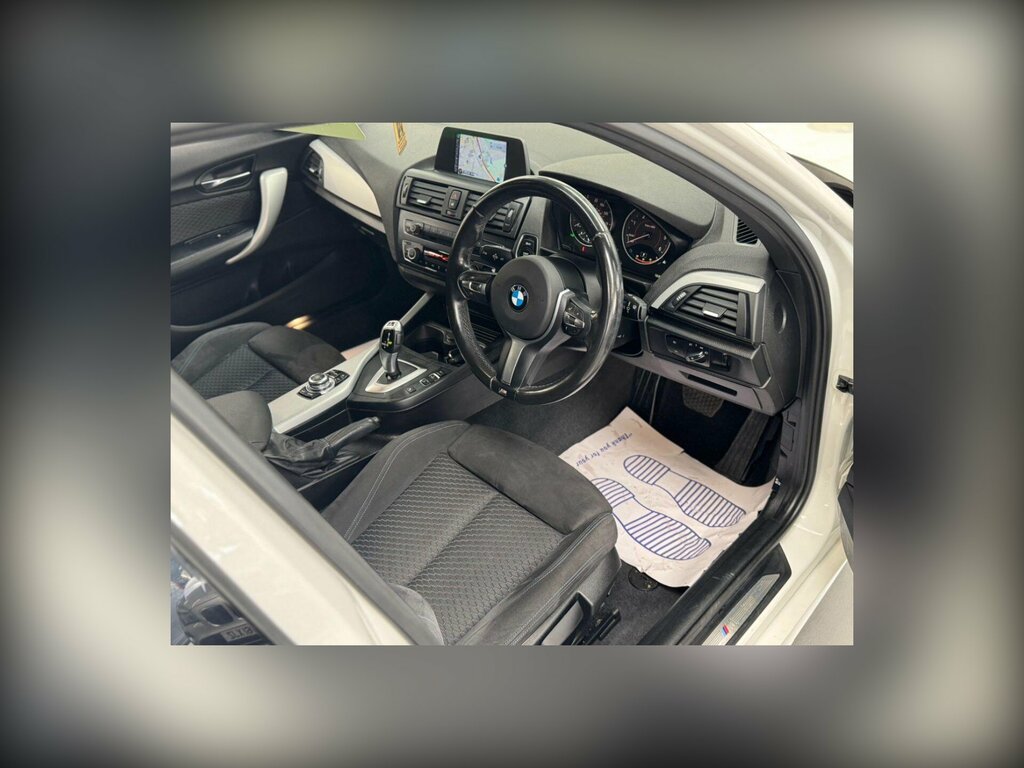 BMW 1 Series 2.0 116D M Sport Hatchback Euro 5 NV64ZVE White #2