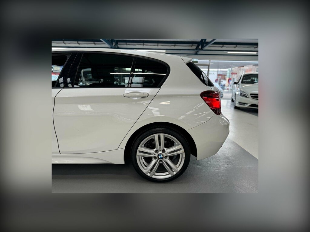 BMW 1 Series 2.0 116D M Sport Hatchback Euro 5 NV64ZVE White #5