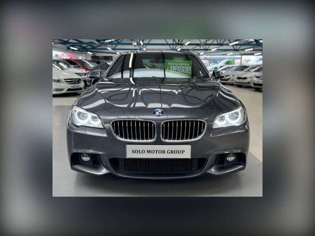 BMW 5 Series 2.0 520D M Sport Saloon Euro 6 S Grey #3