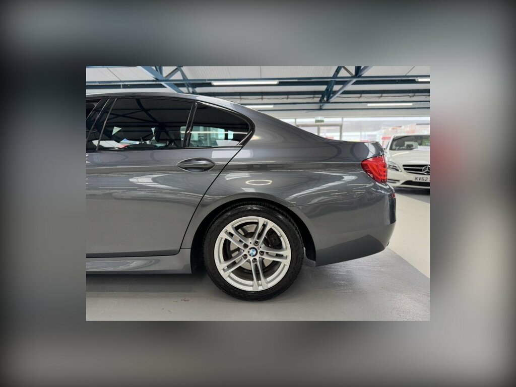 BMW 5 Series 2.0 520D M Sport Saloon Euro 6 S Grey #5