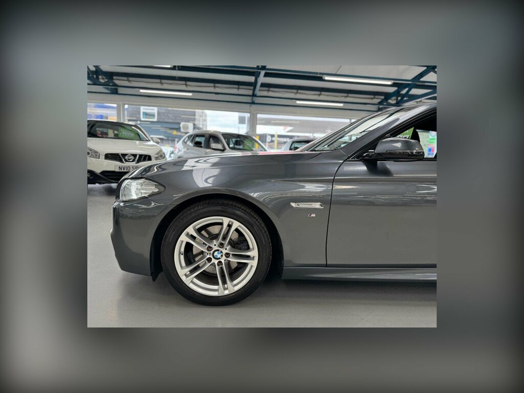 BMW 5 Series 2.0 520D M Sport Saloon Euro 6 S Grey #4