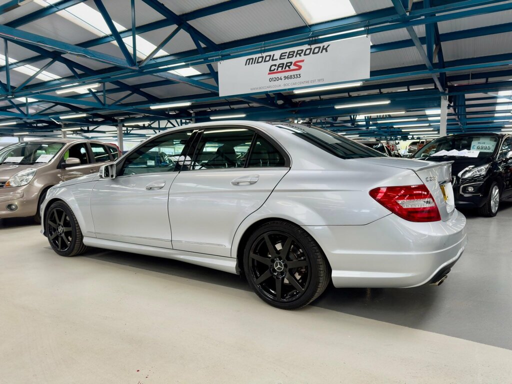 Mercedes-Benz C Class 2.1 C220 Cdi Amg Sport Edition G-tronic Euro 5 S Silver #4