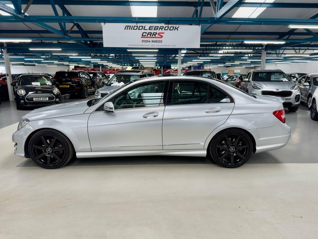 Mercedes-Benz C Class 2.1 C220 Cdi Amg Sport Edition G-tronic Euro 5 S Silver #5