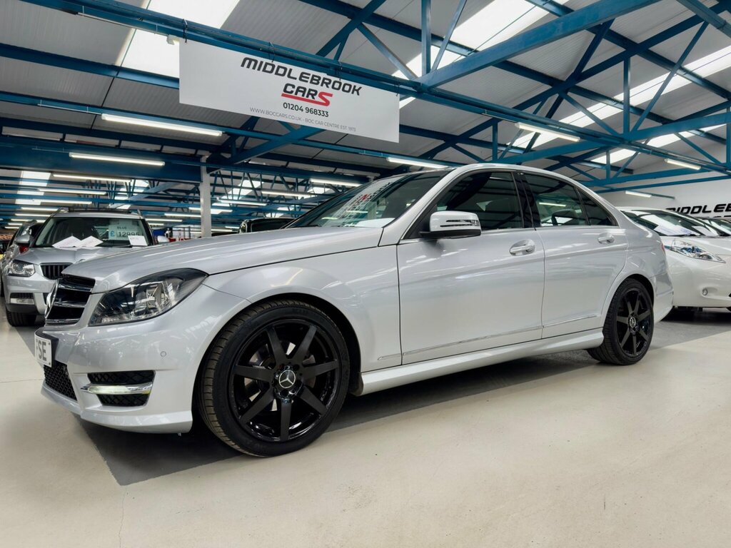 Mercedes-Benz C Class 2.1 C220 Cdi Amg Sport Edition G-tronic Euro 5 S Silver #3