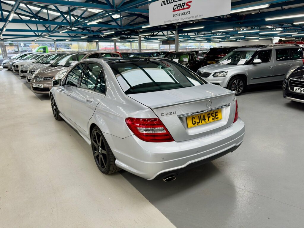 Mercedes-Benz C Class 2.1 C220 Cdi Amg Sport Edition G-tronic Euro 5 S Silver #6
