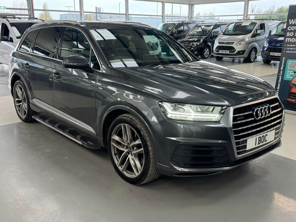 Audi Q7 3.0 Tdi V6 45 S Line Tiptronic Quattro Euro 6 Ss Grey