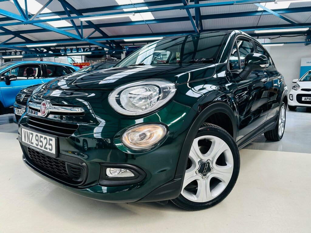 Fiat 500X 1.3 Multijet Pop Star Euro 6 Ss VNZ9525 Green #2