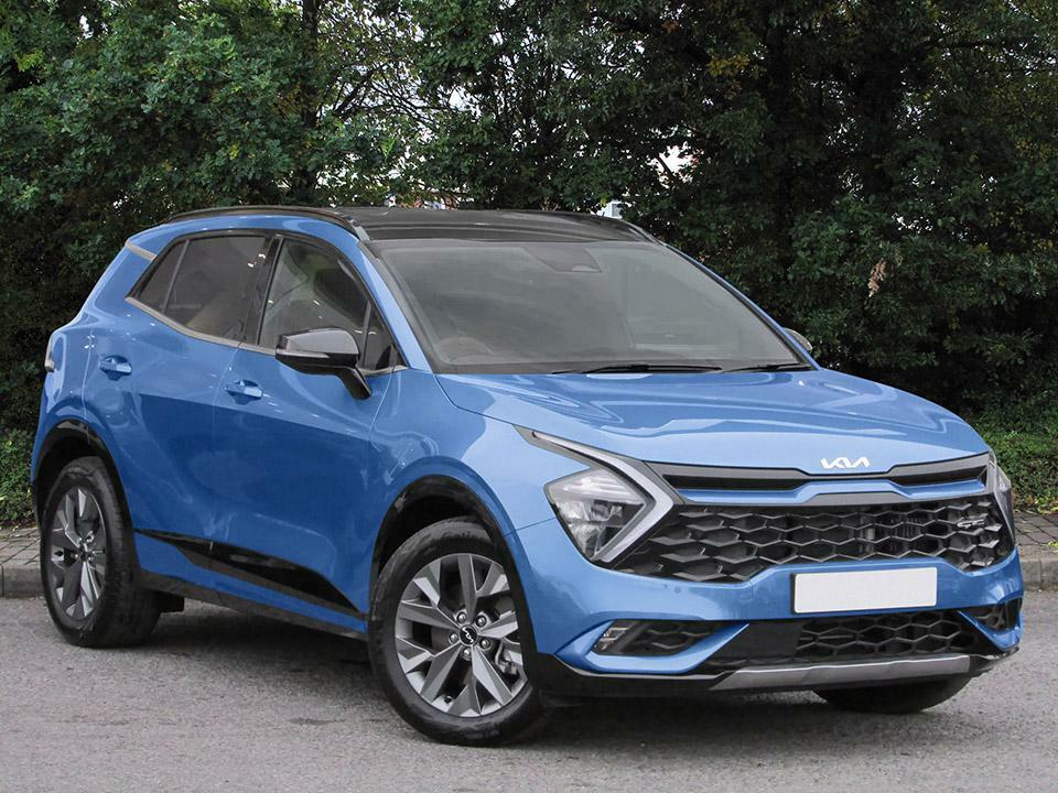 Kia Sportage 1.6 T-gdi Isg 48V Gt-line S Blue
