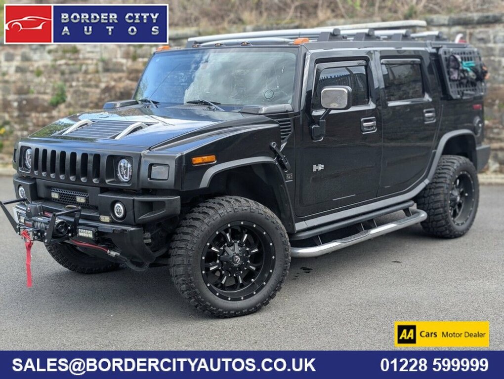 Hummer H2 Suv Black