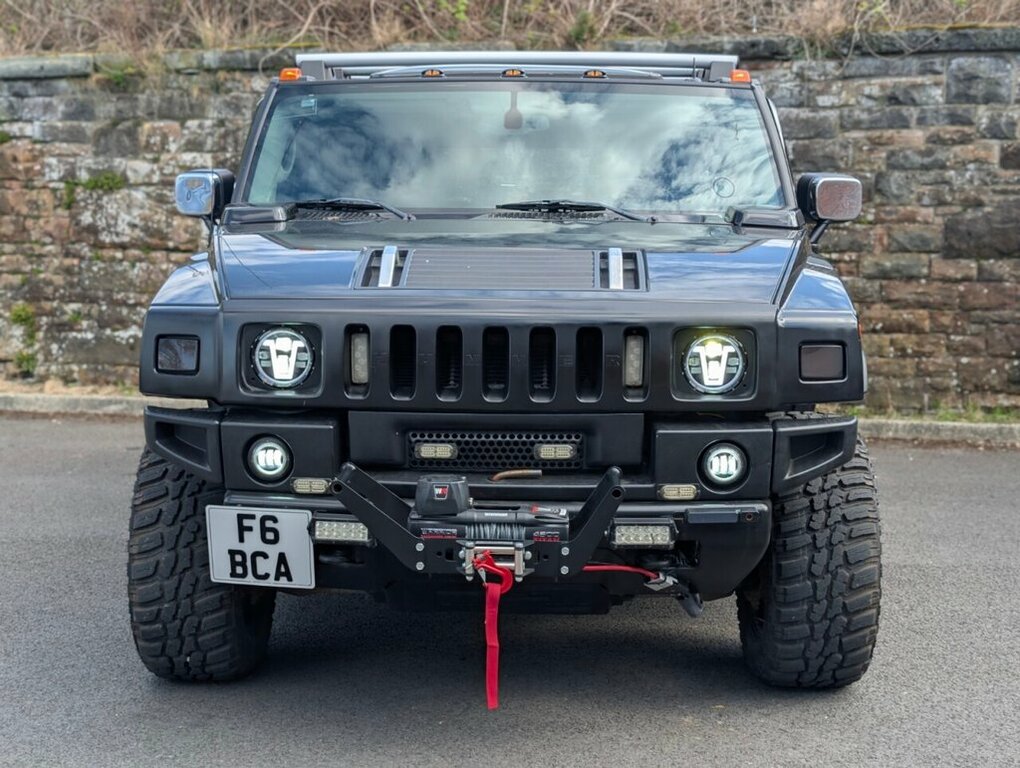 Hummer H2 Suv Black #2