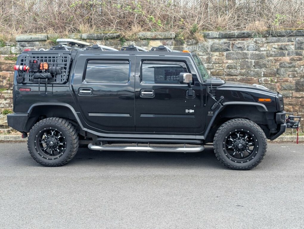 Hummer H2 Suv Black #4