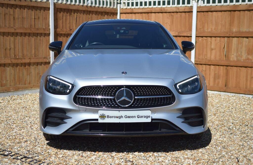 Mercedes-Benz E Class Coupe 2.0 E300dh Mhev Amg Line Night Edition Prem SG72VWW Silver #2