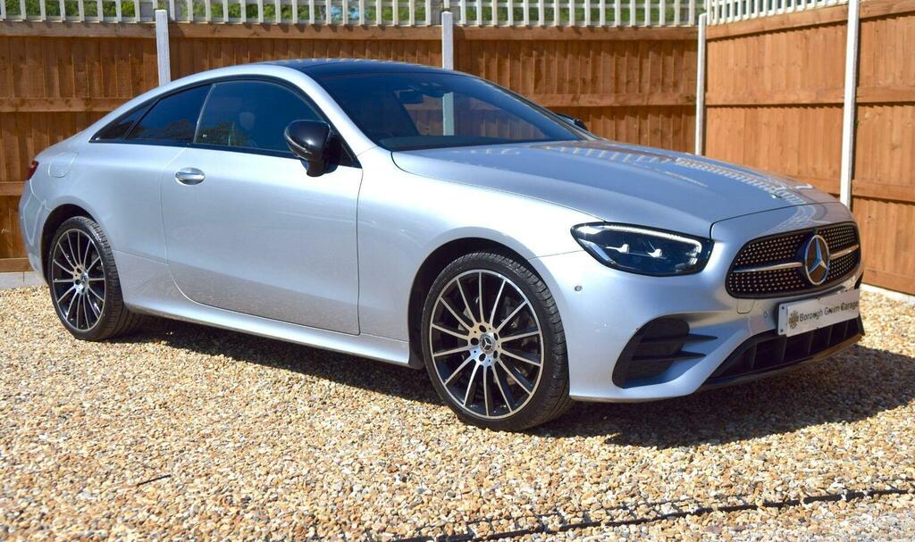 Mercedes-Benz E Class Coupe 2.0 E300dh Mhev Amg Line Night Edition Prem SG72VWW Silver #5