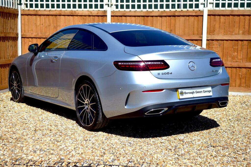 Mercedes-Benz E Class Coupe 2.0 E300dh Mhev Amg Line Night Edition Prem SG72VWW Silver #4