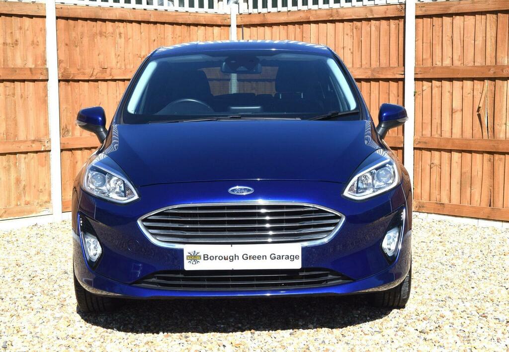 Ford Fiesta Hatchback 1.0T Ecoboost Titanium Euro 6 Ss BP67YHU Blue #2