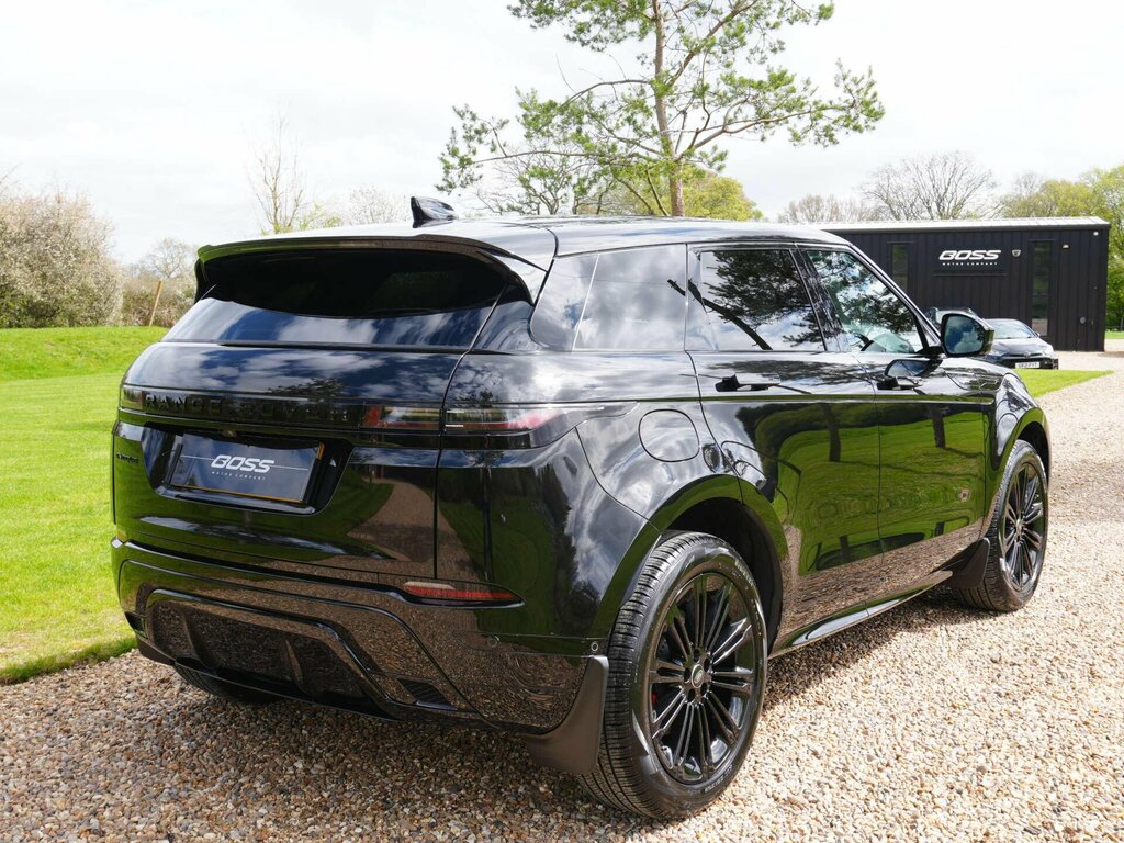 Land Rover Range Rover Evoque 1.5 P300e 11.9Kwh Suv Plu Black #4