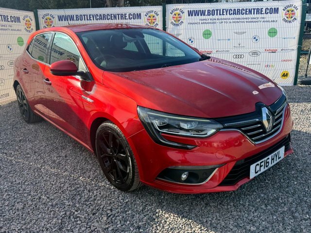 Renault Megane 1.5 Dci Dynamique S Nav Hatchback Manua Red